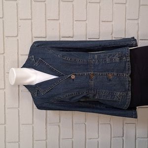 St. John's Bay Jean Button Up Jacket. Size Petite Small. NWOT